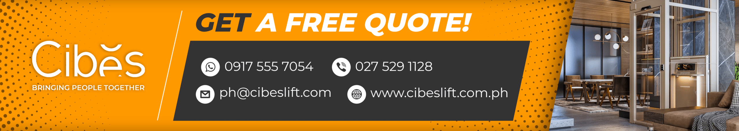 Cibes Lift Philippines Inc. Footer