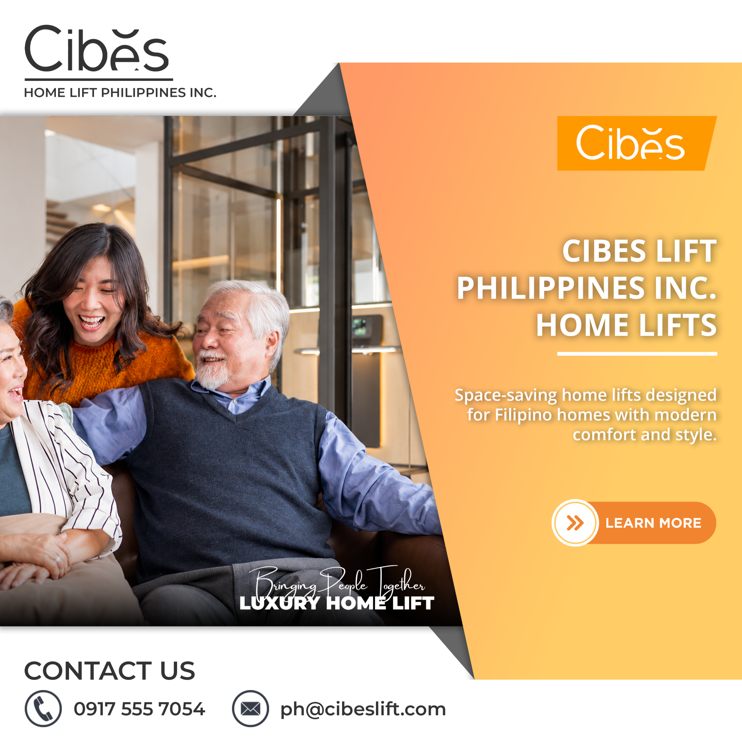 Cibes Lift Philippines Inc. | 5 Safe Home Lifts Philippines