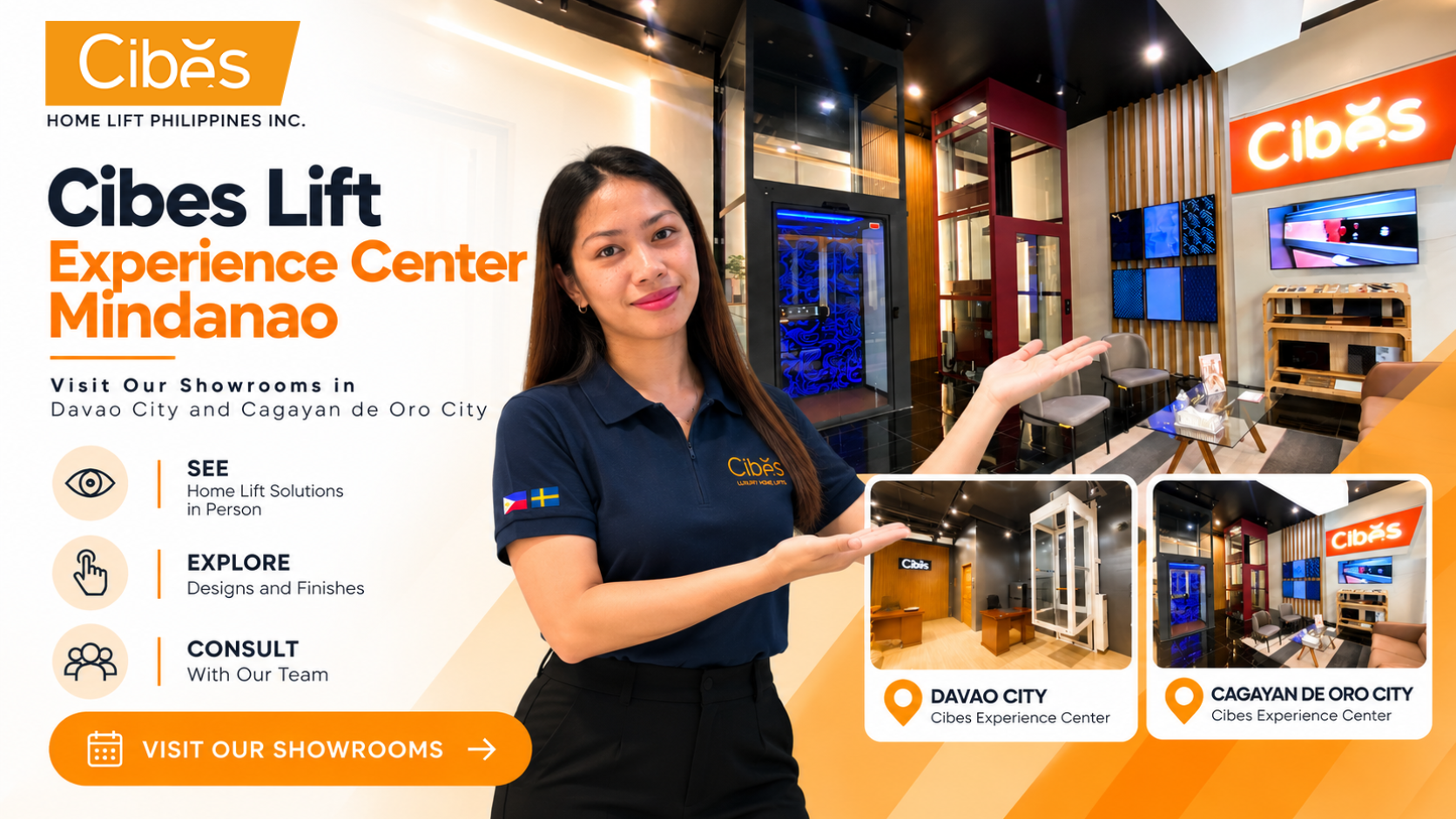 Cibes Experience Center Mindanao: Davao and Cagayan de Oro